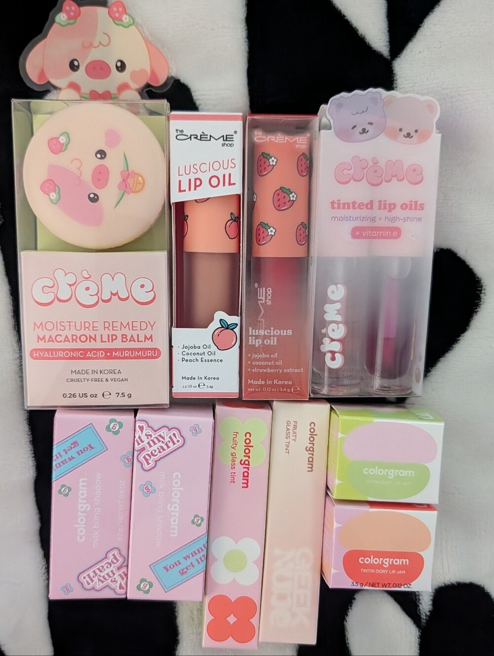 The Crème Shop & Colorgram Lip Care And Shadow Bundle 🆕
